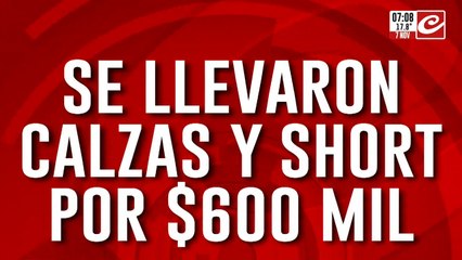 Mecheras de temporada: se llevaron calzas y shorts por 600 mil pesos