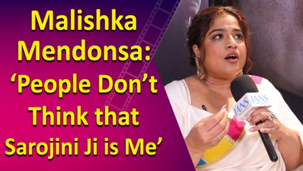 IANS Exclusive: Interview with Actress Malishka portrays the role of Sarojini Naidu
