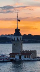 MAGNIFIQUE coucher de soleil sur Istanbul