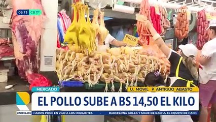 Sube el precio del pollo en Santa Cruz, un día después de que se levantaran los bloqueos en el país