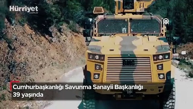 Cumhurbaşkanlığı Savunma Sanayii Başkanlığı 39 yaşında