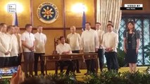 Marcos signs law on enterprise-based education and training