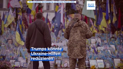 Krieg in der Ukraine: Ungewissheit nach Trumps Sieg bei US-Wahlen