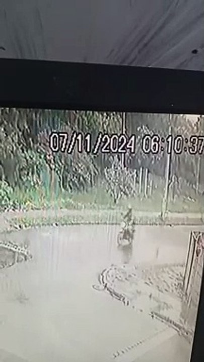 Motociclista fica ferido após acidente com ônibus