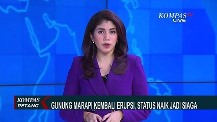 Gunung Marapi Naik Status Jadi Siaga, BPBD Larang Aktivitas Dalam Radius 4,5 Km