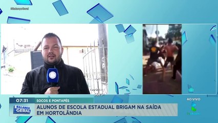 Alunos brigam na saída de escola em Hortolândia