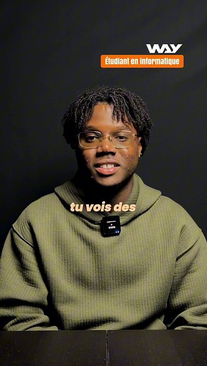 L'informatique c'est polluant de ouf ? ⏱️  Nathan est étudiant en informatique. Il étudie en Ile de France.  Il a laissé son ordinateur pour venir répondre aux clichés sur ses études !