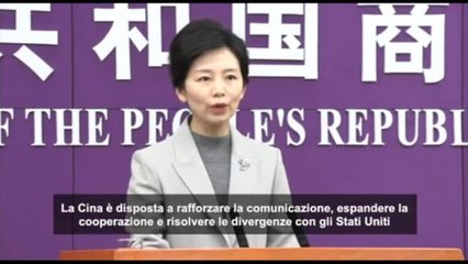 La Cina disposta "a risolvere divergenze commerciali con Stati Uniti"
