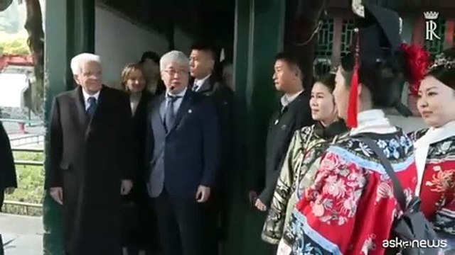 Italia-Cina, Mattarella ? arrivato a Pechino in visita di Stato