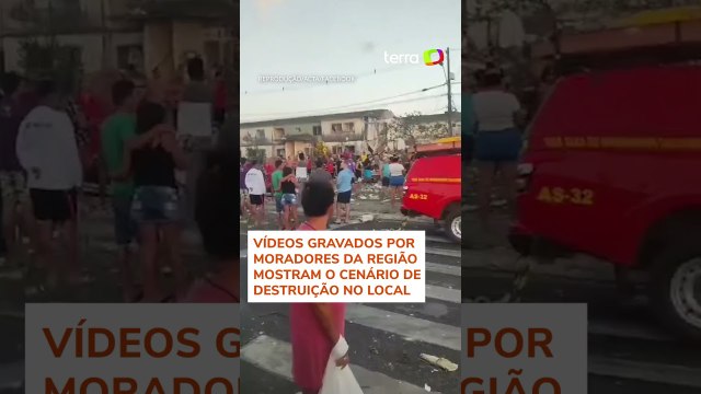 Prédio desaba após explosão e deixa ao menos 3 mortos em Maceió (AL) #shorts