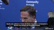 Rutte (Nato): parler? con Trump della minaccia di Russia e Nord Corea