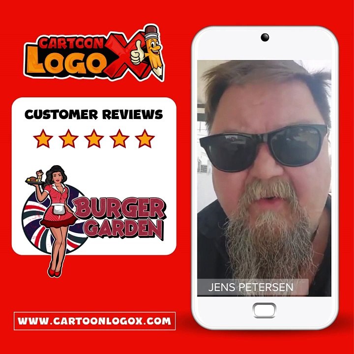 Restaurant Business Logo Design Review From Cartoon LogoX Customer