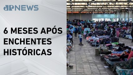 Quase 1,8 mil pessoas ainda estão em abrigos no Rio Grande do Sul