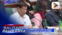 Ilang Kongresista, dismayado sa hindi na naman pagsipot ni dating Pangulong Rodrigo Duterte sa pagdinig ng Quad-Comm