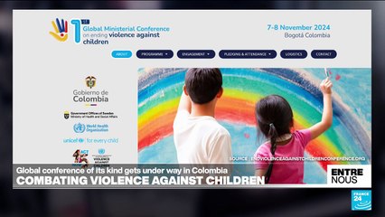 Combating violence against children: Landmark conference opens in Colombia