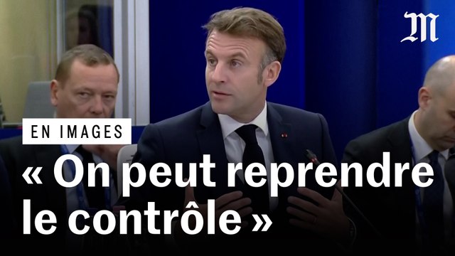 Emmanuel Macron s'exprime après la victoire de Donald Trump