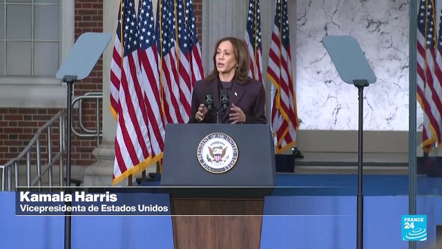 Kamala Harris acepta su derrota en las presidenciales e invita a sus seguidores a seguir luchando