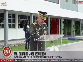 Caracas | Promoción de cadetes de la FANB celebran cuatro décadas de servicio con ofrenda floral