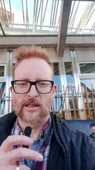 Watch: XR lock-on to Scottish Parliament protesting Carbon Capture tech