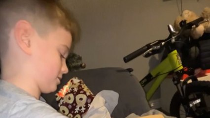 Boy immersed in a sea of glee after lifelong dream of going to Disneyland becomes a reality