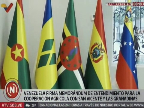 Venezuela, San Vicente y las Granadinas firman primer acuerdo de cooperación Agroalba