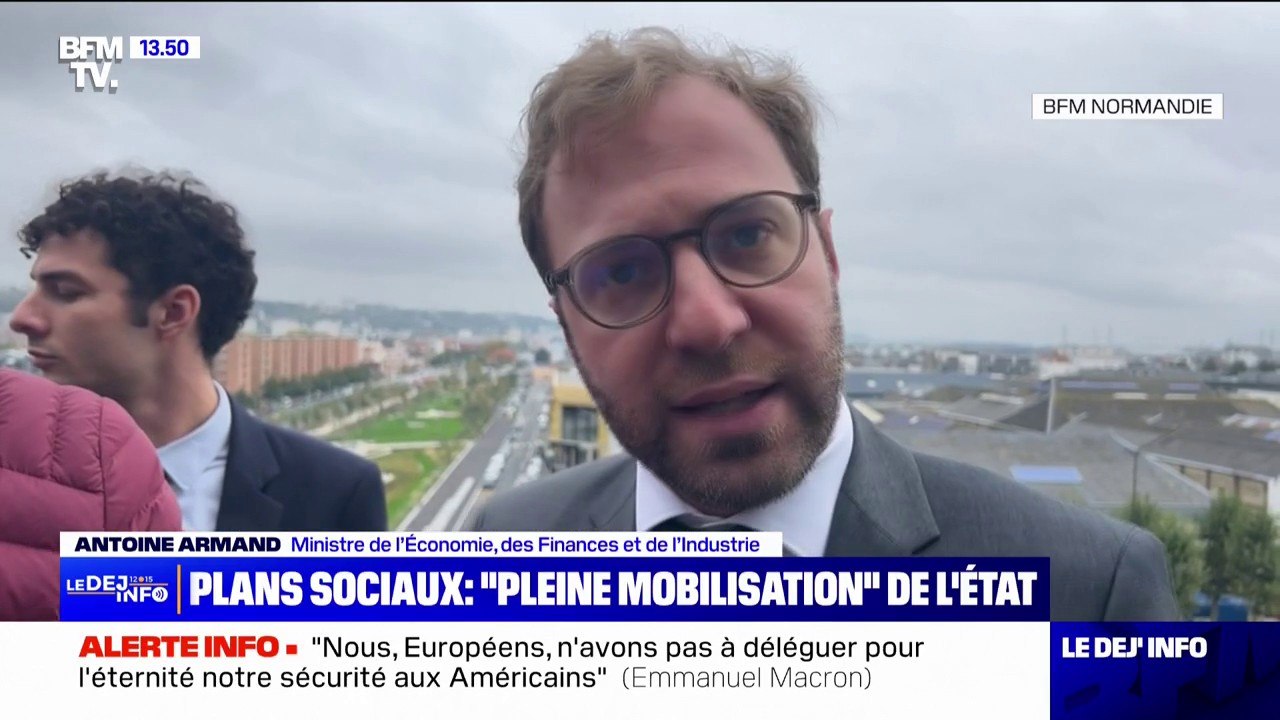 "Sans stigmatisation, sans tentative d'instrumentalisation": les aides publiques versées à Michelin et Auchan seront contrôlées par l'État, comme l'explique Antoine Armand