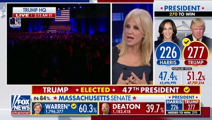 Former Trump campaign manager Kellyanne Conway thanks ‘The View women’ for his victory