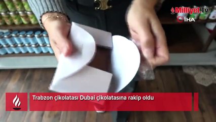 Trabzon çikolatası Dubai çikolatasına rakip oldu