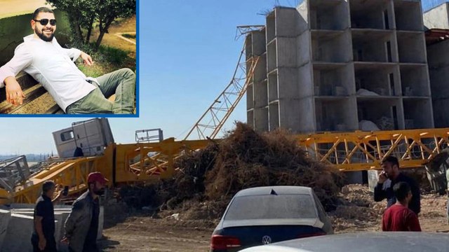 Adana’da TOKİ inşaatında kule vinç devrildi: 1 işçi hayatını kaybetti