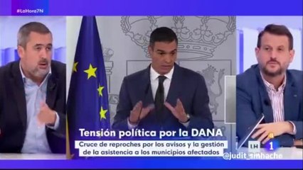 Silvia Intxaurrondo responde a un periodista de ABC sobre la gestión de la DANA