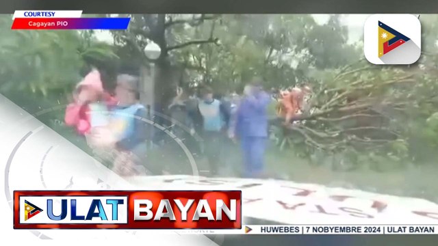 Bilang ng mga indibidwal na inilikas sa Cagayan dahil sa Bagyong #MarcePH, aabot na sa halos 18,000; Ilang kalsada at overflow bridges sa probinsya, hindi na madaanan