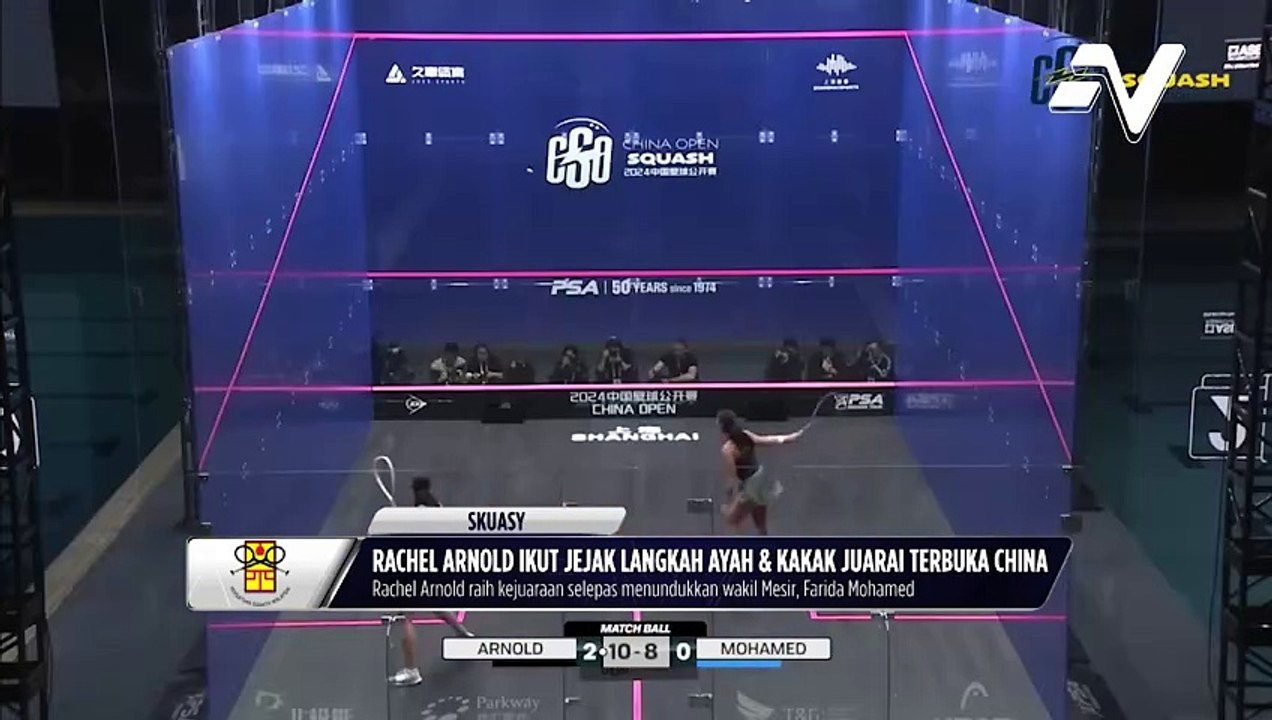 Rachel terus cemerlang, rangkul gelaran juara Terbuka China