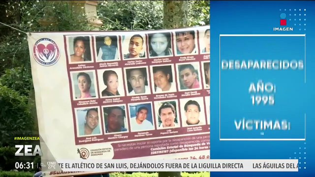 Veracruz, en crisis de DD.HH. marcada por las desapariciones forzadas