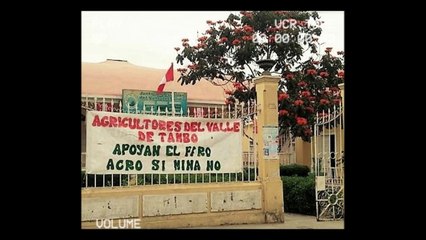 Entrevistas sobre la contaminación del Rio Tambo