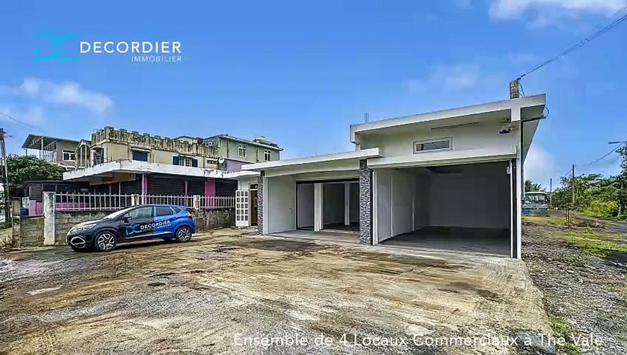 DECORDIER immobilier Maurice MA7-1404 – Local commercial à louer – The Vale