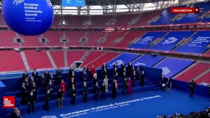 Erdoğan, Avrupa Siyasi Topluluğu Zirvesi aile fotoğrafı çekimine katıldı