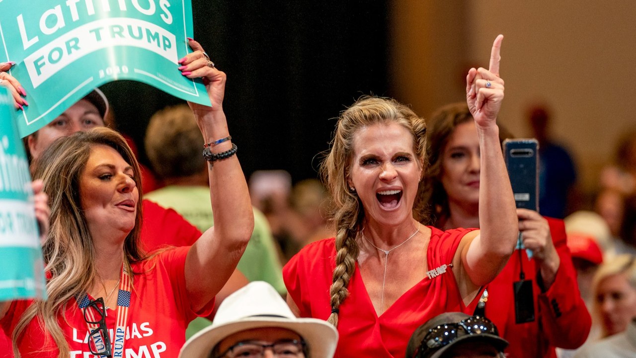 Latinos a favor y en contra de Trump: "Comete errores, per es un hombre de negocios"