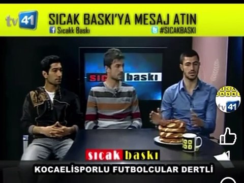Kocaelisporlu futbolcular