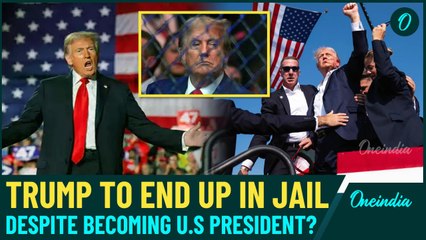 TRUMP To End-Up In Jail Despite Becoming U.S President? Will Trump Be Punished in Hush Money Case?