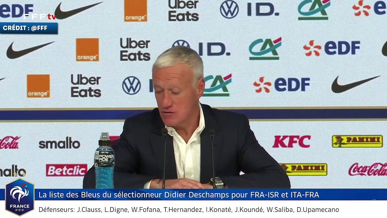 EdF : Didier Deschamps explique le choix Lucas Chevalier