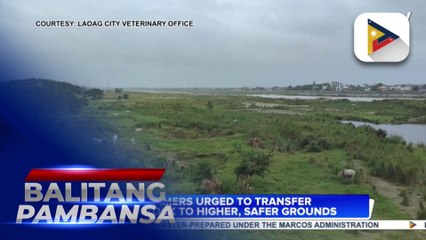 Farmers urged to transfer livestock to higher, safer grounds