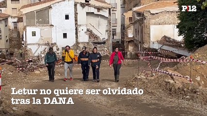 Letur, el pueblo que no quiere ser olvidado tras la DANA