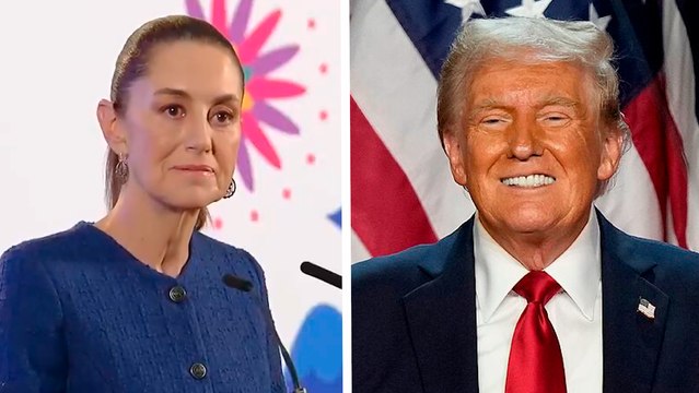 Claudia Sheinbaum anuncia llamada con Donald Trump tras hacerse de la presidencia de Estados Unidos