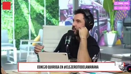 El Conejo Quiroga mandó al frente a Marcos Ginocchio con la China Suárez