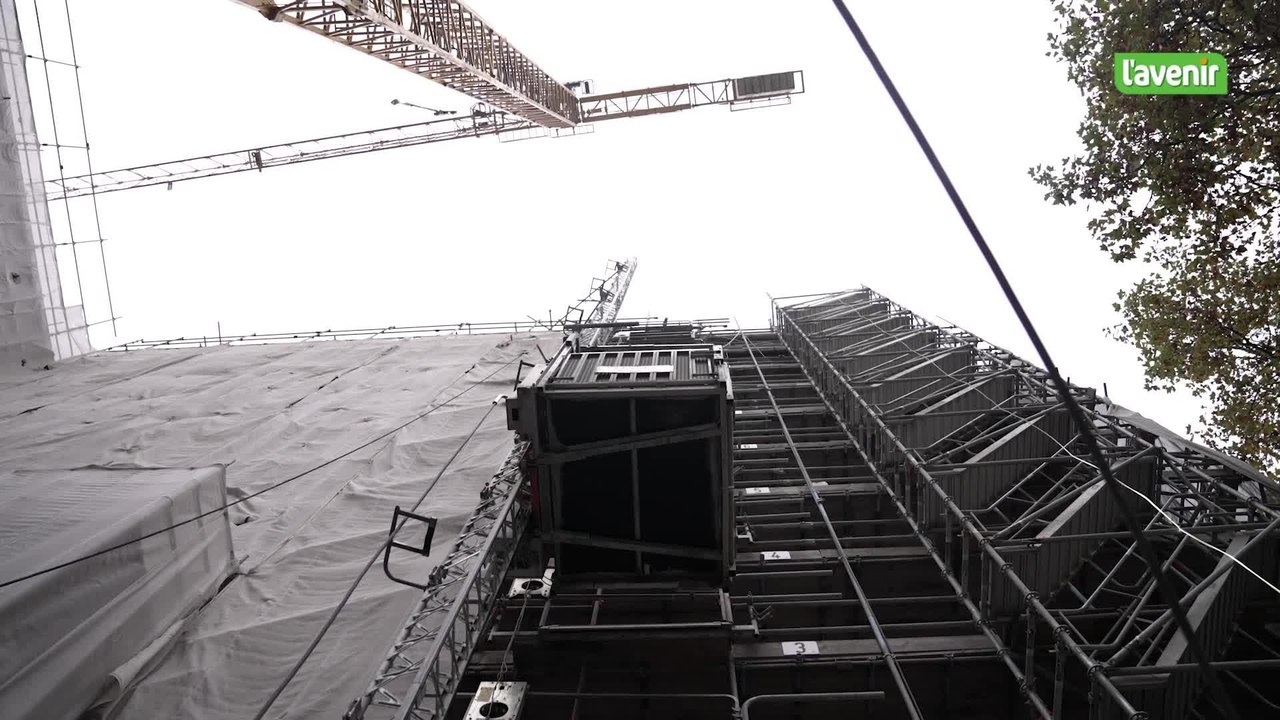 Le chantier colossal du Palais de justice de Bruxelles est dans les temps
