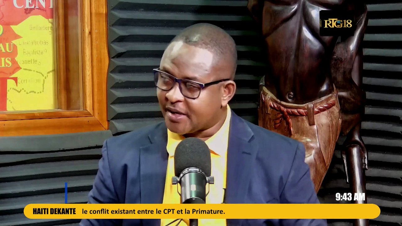 DEKANTE 06-11-2024|Prof Eslhomme Raymond, Porte-Parole de"Debout Citoyen"