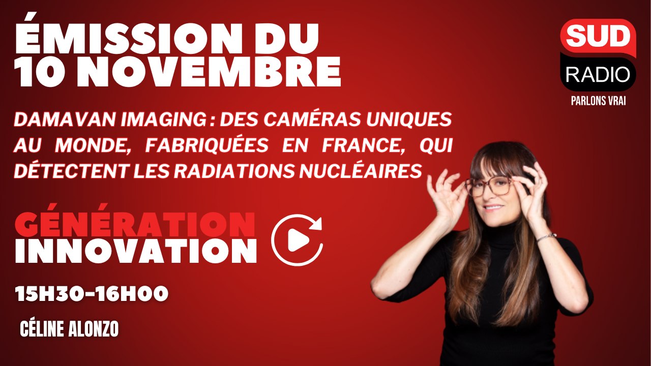 Damavan Imaging : des caméras uniques au monde qui détectent les radiations nucléaires