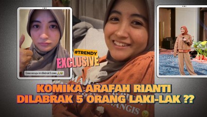 Komika Arafah Rianti Posting Mata sembab Habis Nangis, diduga Dilabrak 5 Orang Laki-laki