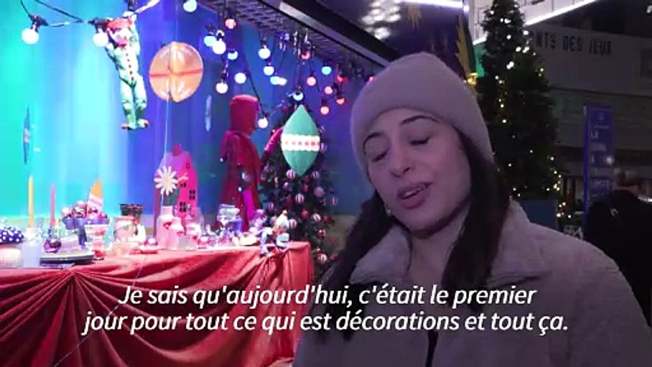 Le BHV dévoile ses vitrines de Noël