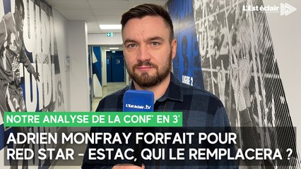 Le capitaine Adrien Monfray blessé, qui le remplacera pour Red Star - Estac ?